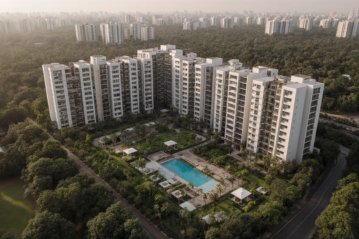 Architectural marvels and modern design elements in Keni City.